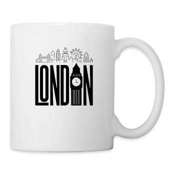 London Town - Mug blanc - blanc - Droite