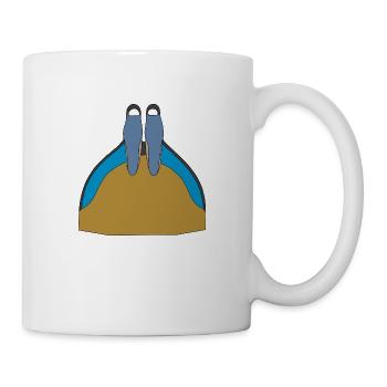 Monoflosse - Tasse - Weiß - Rechts