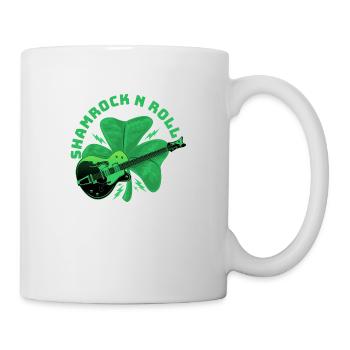 trèfle n roll - Mug blanc - blanc - Droite