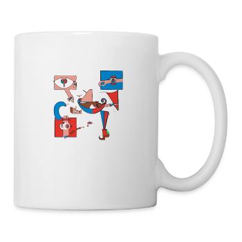 The man in unreal shape - Mug - white - Right