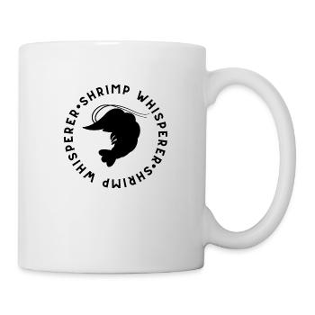 Shrimp Whisperer - Angelliebhaber - Tasse - Weiß - Rechts