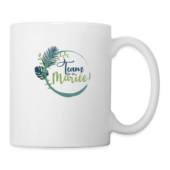 Team de la Future Mariée EVJF Vie de Jeune Fille - Mug blanc - blanc - Droite