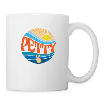 Chemise Petty Vintage Sunset Petty Groovy Tie Dye - Mug blanc - blanc - Droite