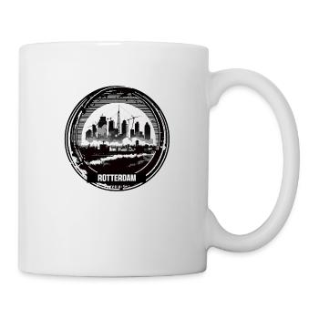 Rotterdam aux Pays-Bas - Mug blanc - blanc - Droite