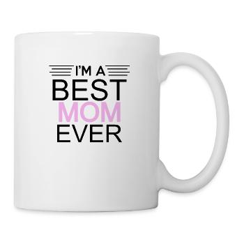 Beste Mama aller Zeiten - Tasse - Weiß - Rechts
