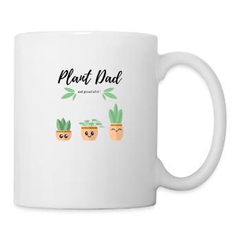 Plant Dad - Mug blanc - blanc - Droite