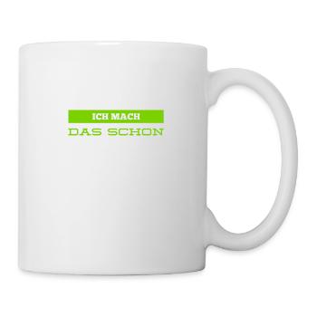 like a boss - Tasse - Weiß - Rechts