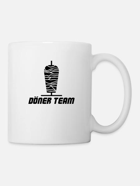 Döner Team - Tasse - Weiß