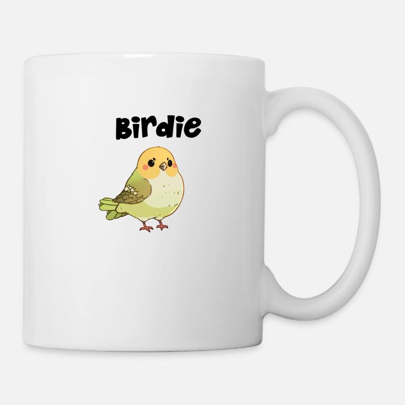 Süßer Vogel - Tasse - Weiß