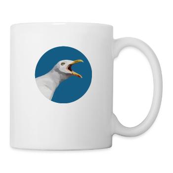 Drôle d’oiseau - Mug blanc - blanc - Droite