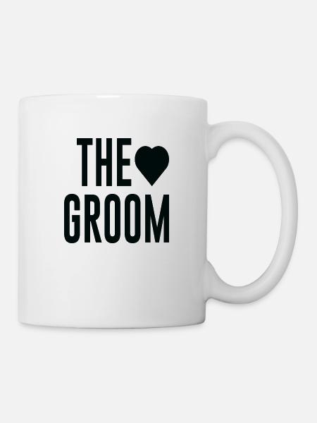 The Groom - Tasse - Weiß