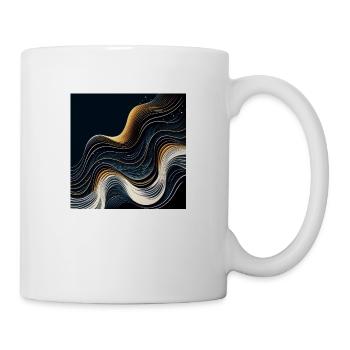 Everything is made of waves 8 - Mug - white - Right