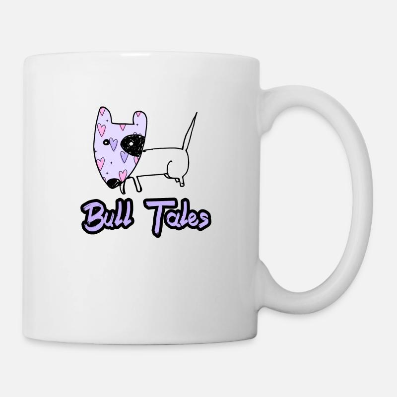 Bull Terrier, American Staff - Mug - white