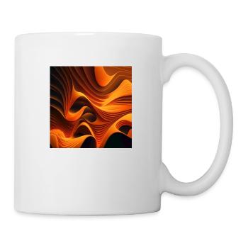 Alles ist aus Wellen 9 - Tasse - Weiß - Rechts