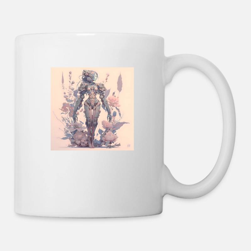 im Einklang mit der Natur Evolution - Tasse - Weiß