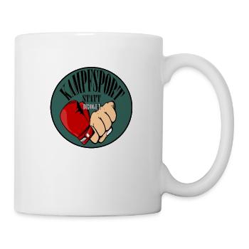 Kampfsport statt Drogen - Tasse - Weiß - Rechts
