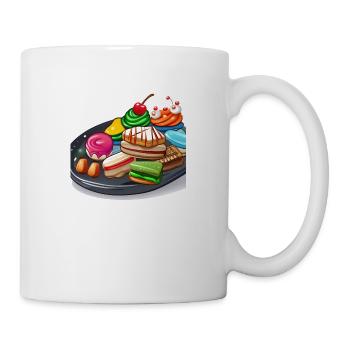 Süßigkeiten - Tasse - Weiß - Rechts