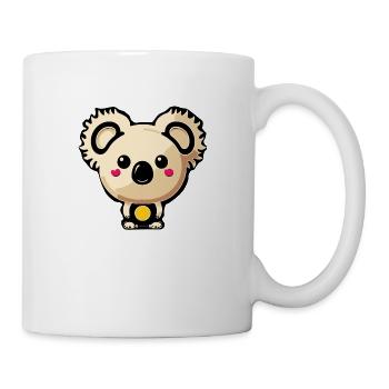 koala mignon - Mug blanc - blanc - Droite