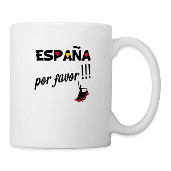 Espagne s'il vous plaît ! - Mug blanc - blanc - Droite