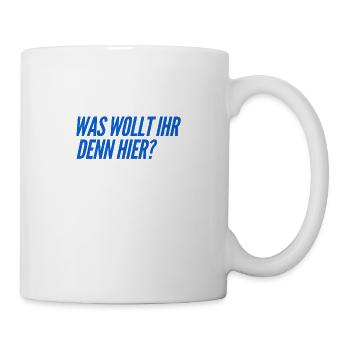 ihr seid hier falsch - Tasse - Weiß - Rechts