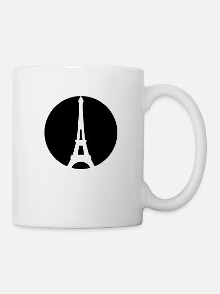 Eiffelturm - Tasse - Weiß