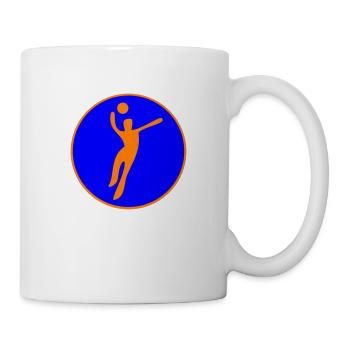 Handball - Mug blanc - blanc - Droite