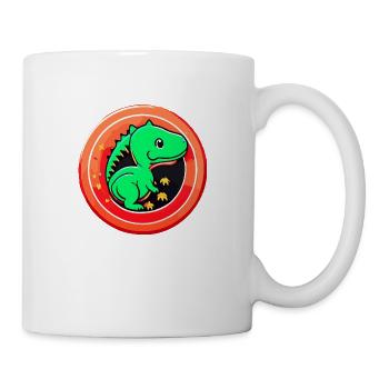 Bébé dinosaure - Mug blanc - blanc - Droite