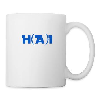 hallihallo - Tasse - Weiß - Rechts