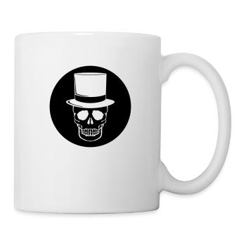 Skull Cylinder - Mug - white - Right