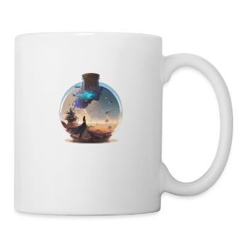 Bottled landscape - Mug - white - Right