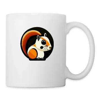 Ecureuil - Mug blanc - blanc - Droite