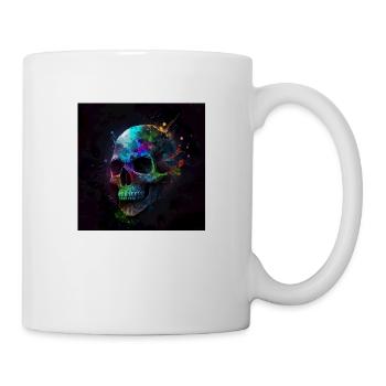Crane abstrait n°6 - Mug blanc - blanc - Droite
