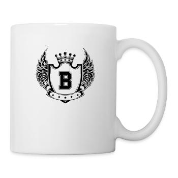 Wappen B - Tasse - Weiß - Rechts