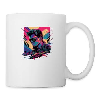 Retro Emblems - Movie - Pilot - Mug - white - Right