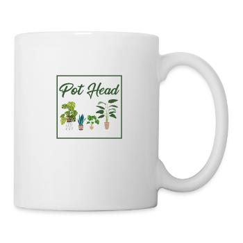 Pot Head - Tasse - Weiß - Rechts