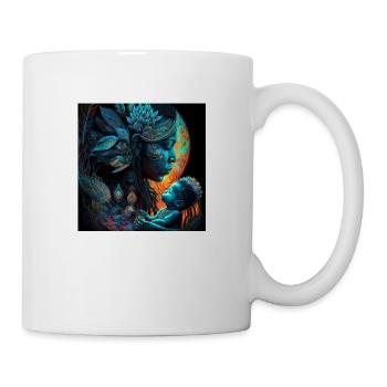 Mother and Daughter Fantasy - Mug - white - Right