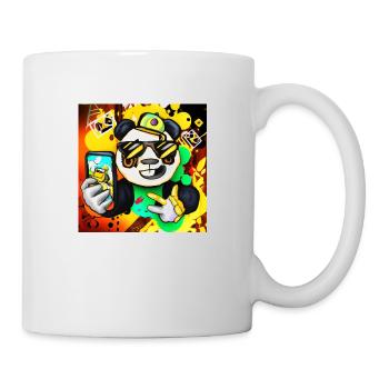 Panda fait un cadeau de variante Selfie 3 - Mug blanc - blanc - Droite