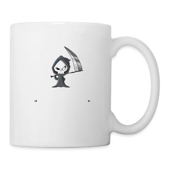 Du Bist Lustig Dich Hole Ich Zuletzt, Büro Humor - Tasse - Weiß - Rechts