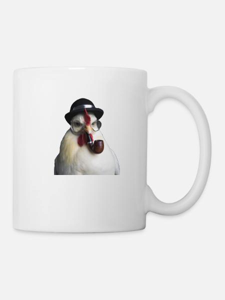 Boss Rooster - Tasse - Weiß