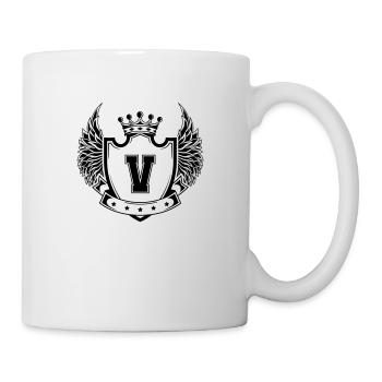Armoiries V - Mug blanc - blanc - Droite