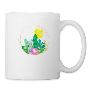 Été - Mug blanc - blanc - Droite