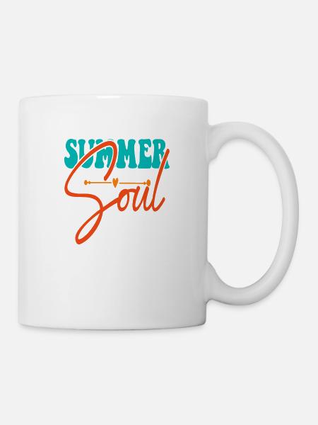 Summer Soul - Tasse - Weiß