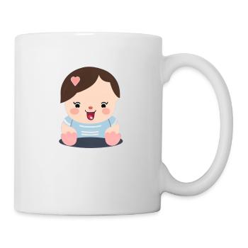 Baby - Tasse - Weiß - Rechts