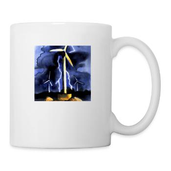Blitz Wind Turbine - Mug - white - Right
