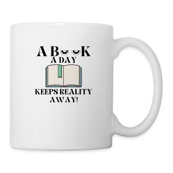 Journée mondiale du livre - Mug blanc - blanc - Droite