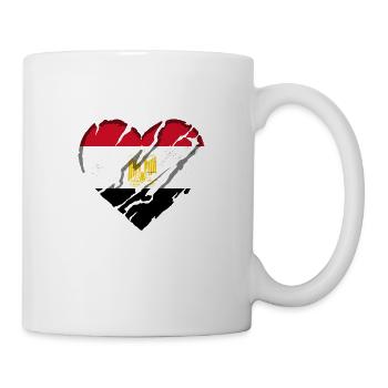 Egypt Flag Hurghada Africa Egyptian Flag - Mug - white - Right