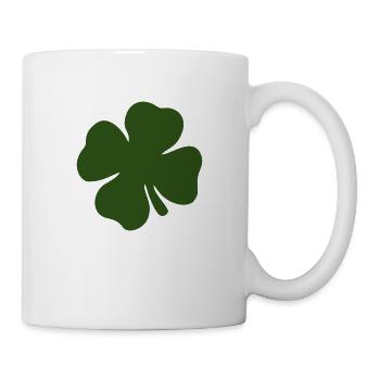 Clover completely green - Mug - white - Right