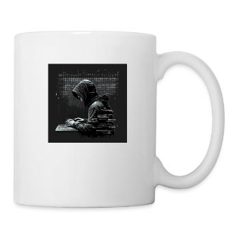Pc Nutzer / Hacker / Gamer - Tasse - Weiß - Rechts
