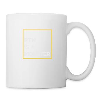PTN is a Monster LYBT 8 - Tasse - Weiß - Rechts