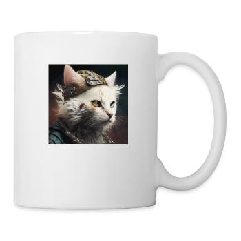 Odin's cat - Mug - white - Right